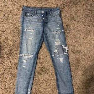 American Eagle mom jeans size 8